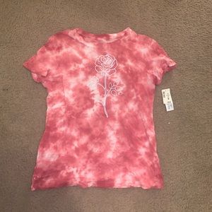 Aeropostale • Red and White Tie Dye T-Shirt